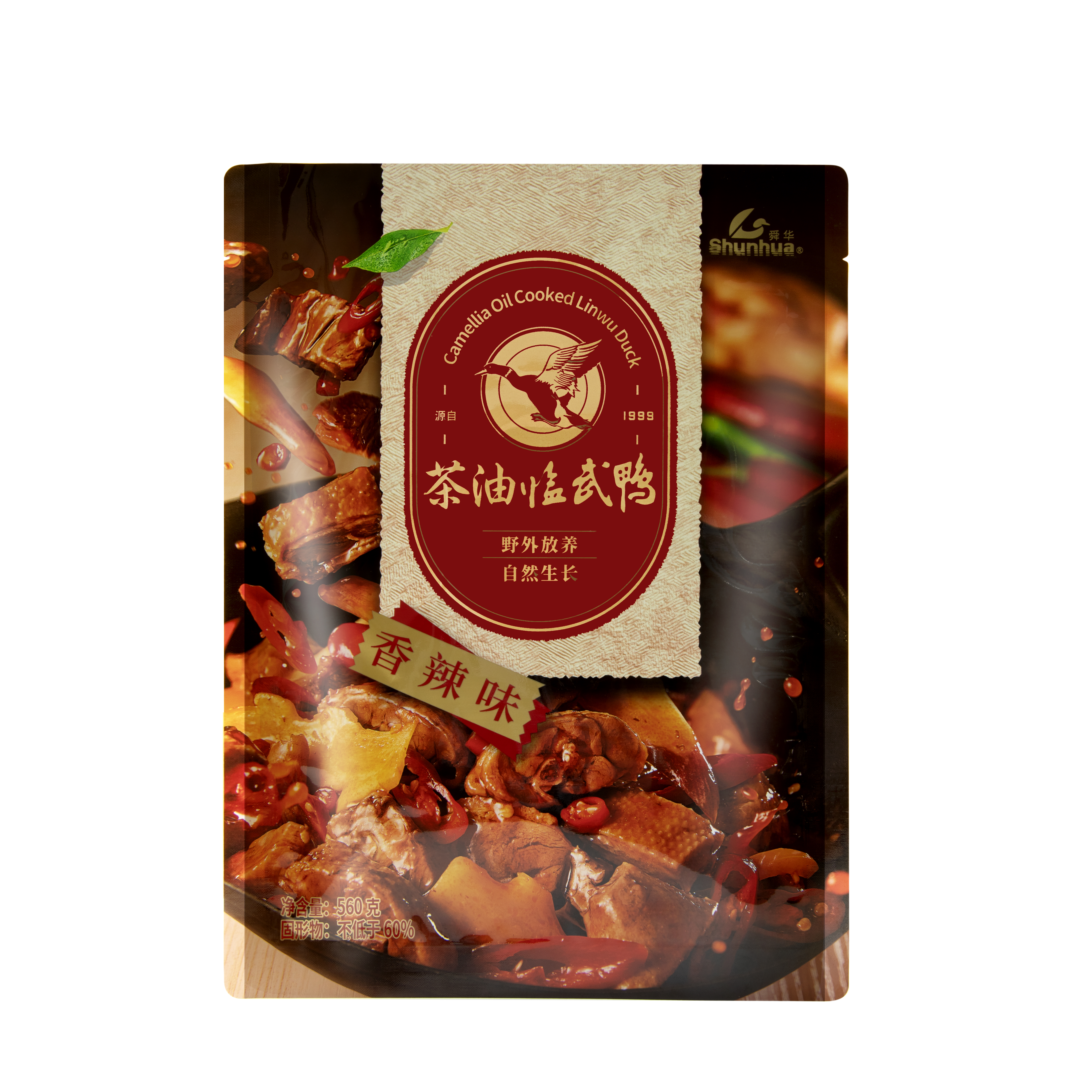 香辣茶油鴨560g